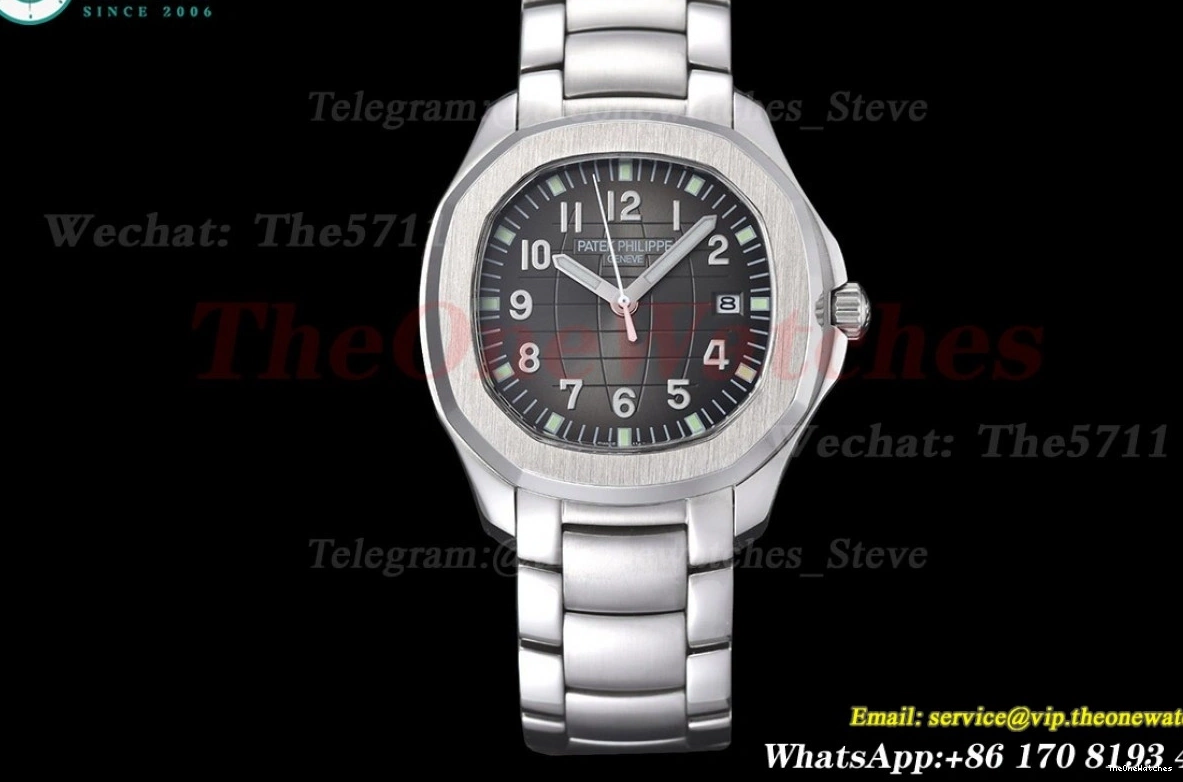 Grey GDF 40mm 5167 SS Dial Nautilus SS MY8215 0124